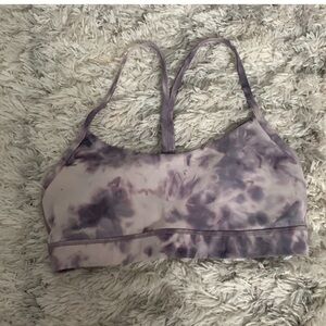 lululemon athletica Purple Tie-Dye Sports Bra